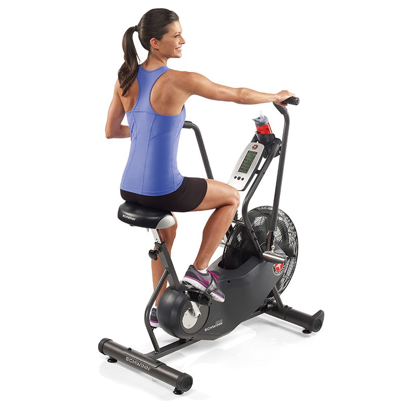 Airdyne AD6 Air Bike - High-Intensity Cardio Exercise Bike for Home Gym & Cross Training | Perfect for HIIT, Weight Loss & Full-Body Workouts