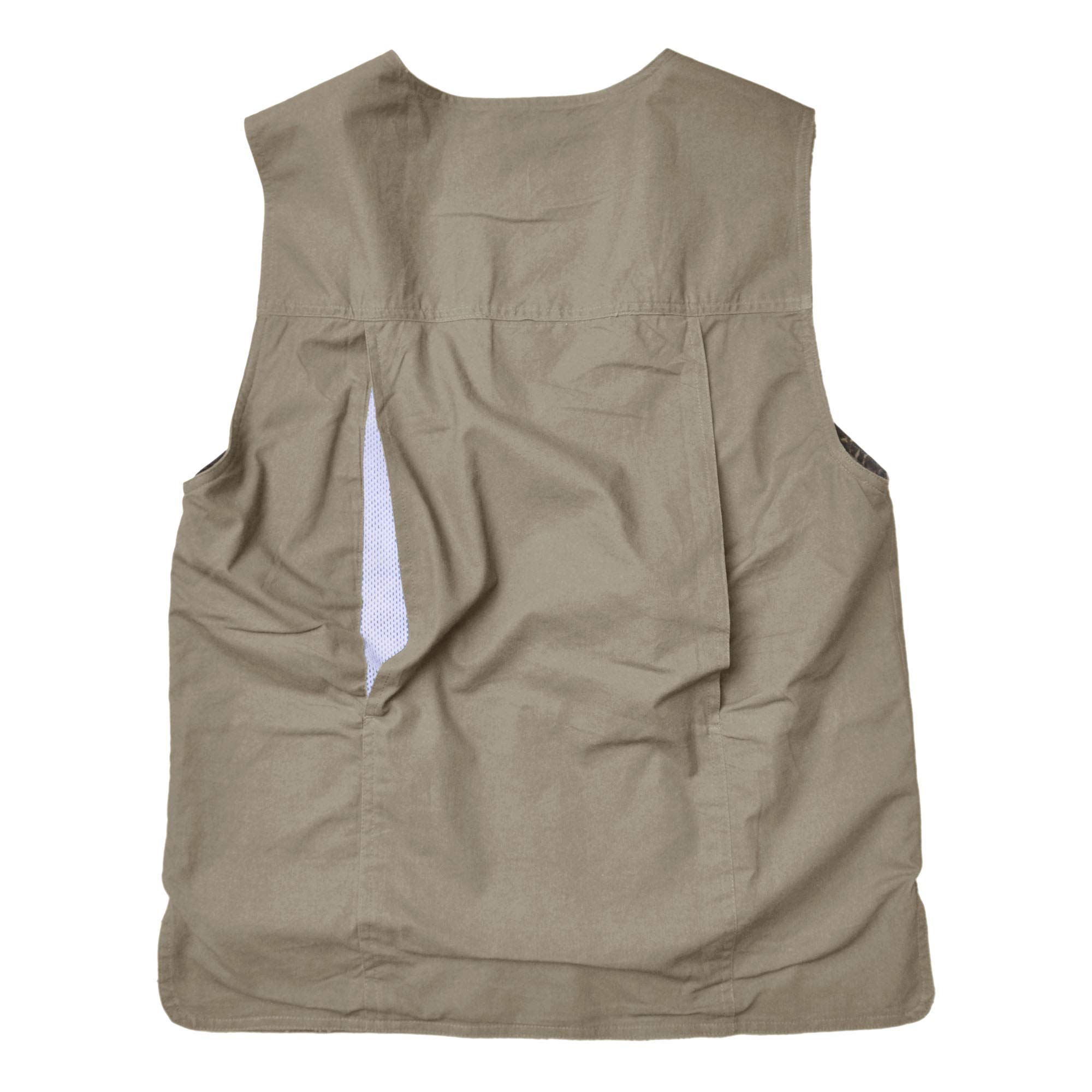 Men's Vent Back Livingstone Cotton Vest - 100% Breathable Hunting Shirt for Outdoor Adventures, Photography & Journalism - Perfect for Camping, Hiking & Safari Expeditions