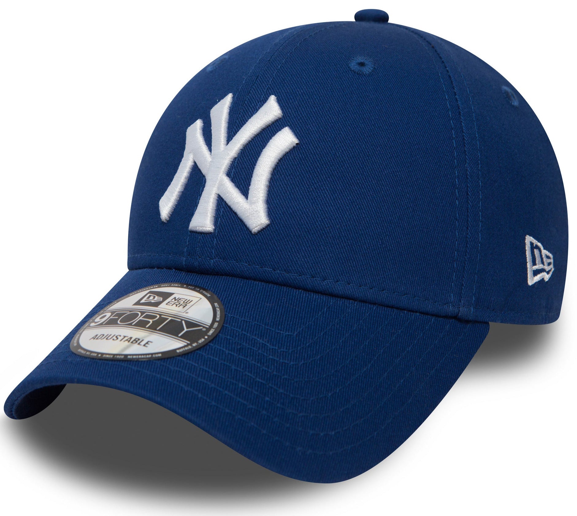 New York Yankees New Era 9Forty League Basic Royal Blue Baseball Cap - Official MLB Team Hat for Men & Women - Perfect for Baseball Games, Sports Fans, and Casual Wear