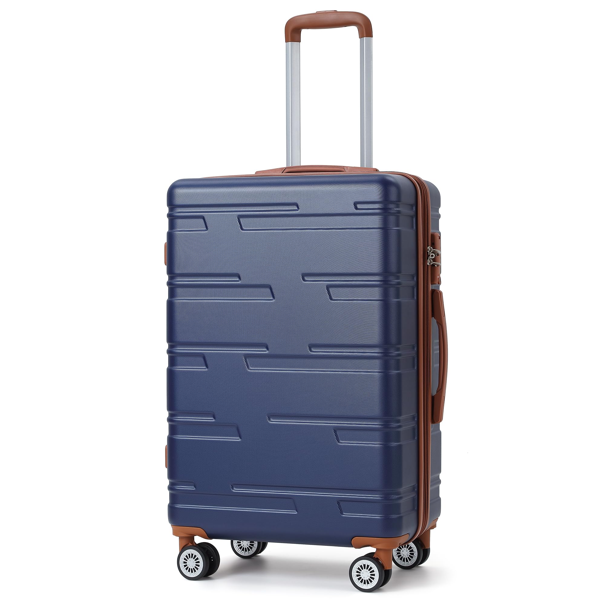 GARVEE 28 Inch Expandable Hard Shell Carry On Luggage with 360° Spinner Wheels | TSA Approved Lock | Lightweight Hardside Suitcase for Air Travel | Perfect for Business Trips & Weekend Getaways