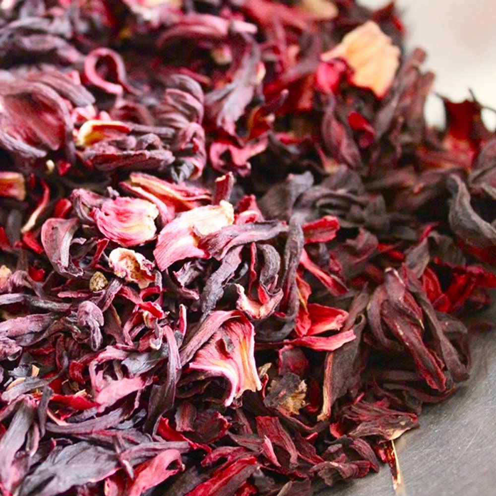 Organic Raw Hibiscus Flowers 100g - Dry Hibiscus (Rosa-Sinensis) for Hair Growth & Skin Care | Natural Gudhal Ka Phool | Pure, Unprocessed | Perfect for DIY Hair Masks, Face Packs & Herbal Teas