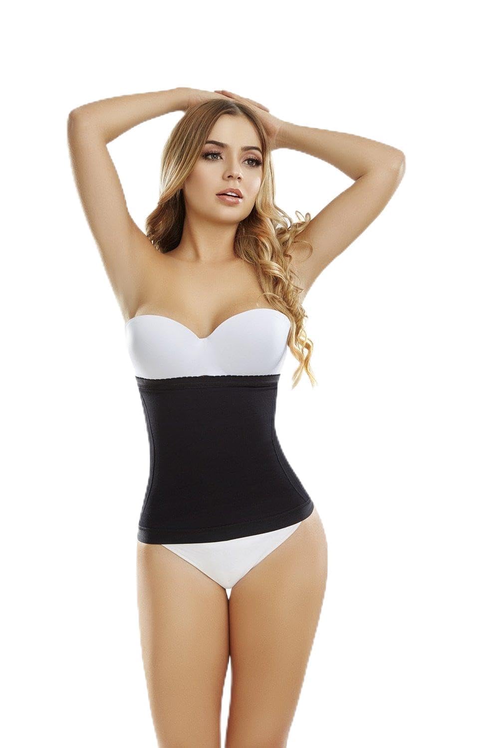 Premium Colombian Waist Cincher - Breathable Body Shaper with Side-Flex Boning for Women | Slimming Shapewear for Tummy Control & Hourglass Figure | Perfect for Workouts, Dresses & Everyday Wear