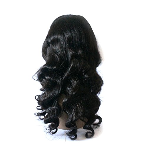 Enoya 360 Lace Front Wigs Human Hair - Brazilian Virgin Hair Loose Wave 200% Density Wig with Baby Hair & Silk Top (18 Inch) for Black Women | Perfect for Daily Wear, Parties & Special Occasions