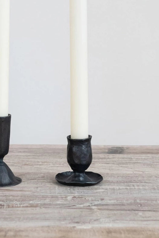 Little Bud Taper Candle Holder - Elegant Floral Design for Wedding Centerpieces, Romantic Dinner Decor & Home Ambiance Lighting