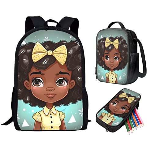 African Black Girl Cartoon