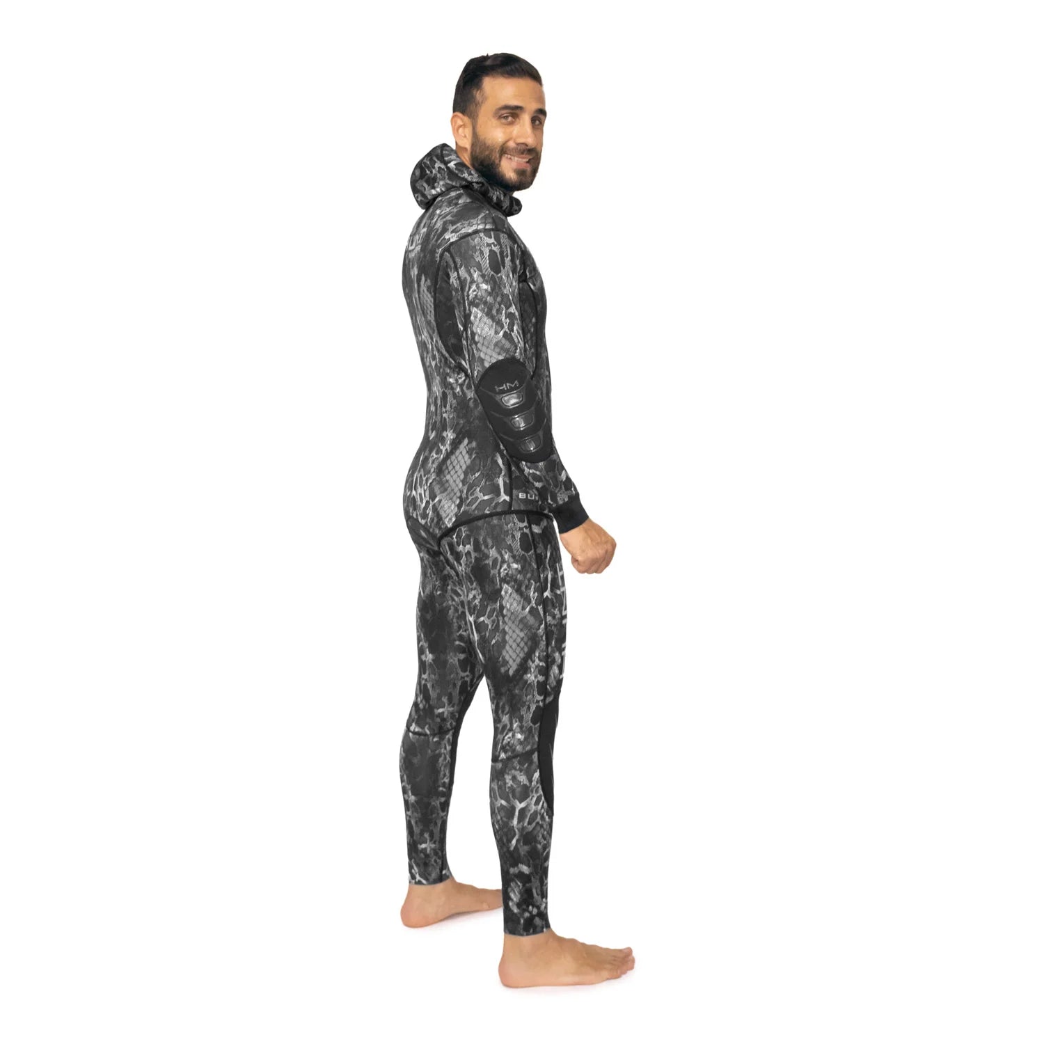 Hunt Master Burnum Huntsman Huntress Wetsuit Camo Series 1.5mm 2mm Neoprene for Spearfishing Scuba Diving Surfing Water Sports