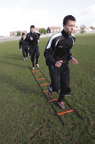 Speed Agility Ladder 8m - Professional Training Equipment for Soccer, Football & Fitness - Improve Footwork & Quickness for Sports & Home Workouts