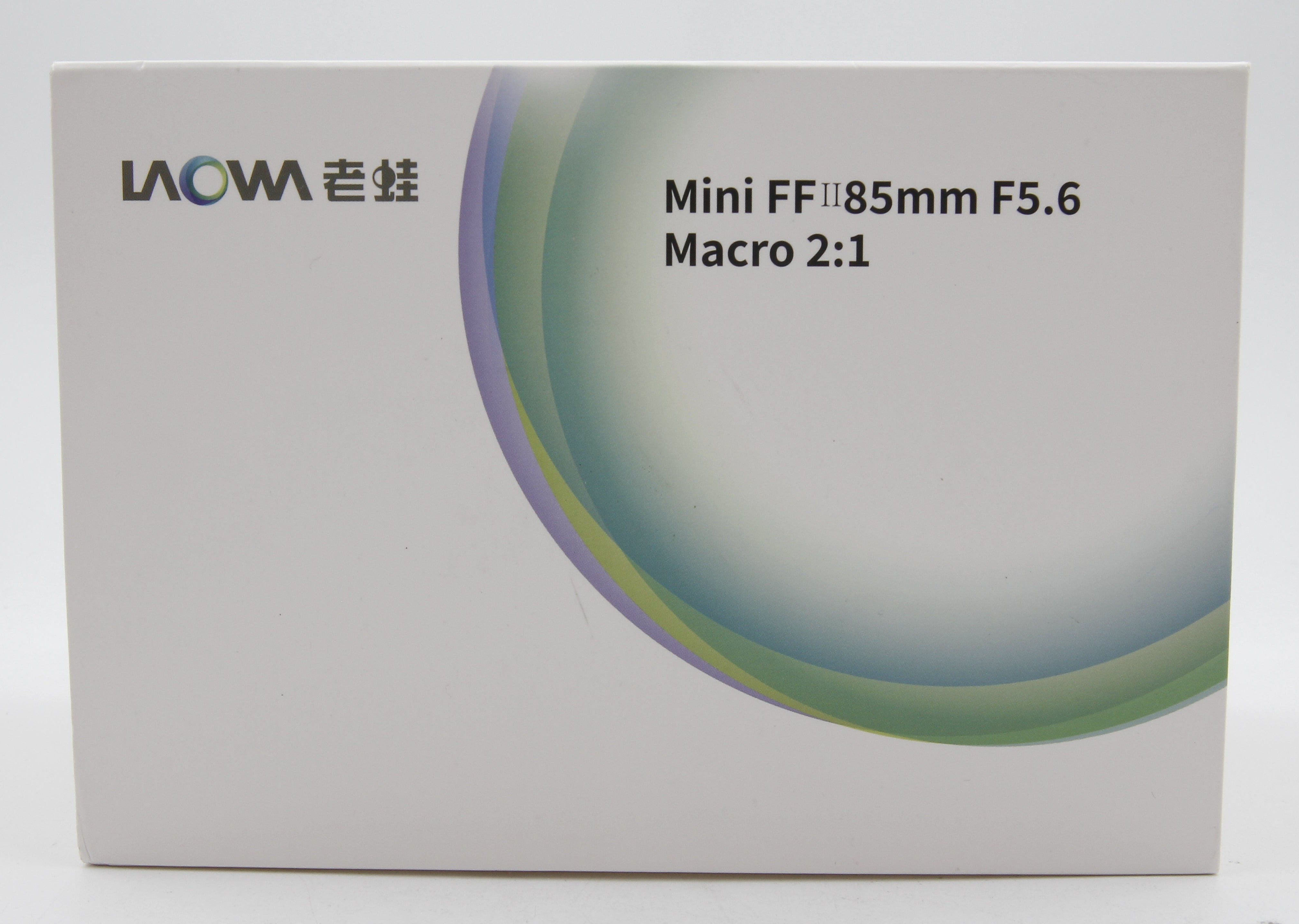 Laowa 85mm f/5.6 2X Ultra Macro APO Lens for Nikon Z Mount - Excellent Open Box Condition | Perfect for Close-Up Photography, Product Shots & Nature Macro
