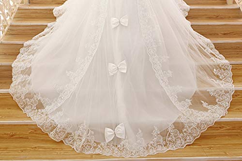 Shanghai Story Strapless Wedding Dress with Train - Elegant Bridal Gown for Bride | Perfect for Beach Weddings, Church Ceremonies & Formal Receptions