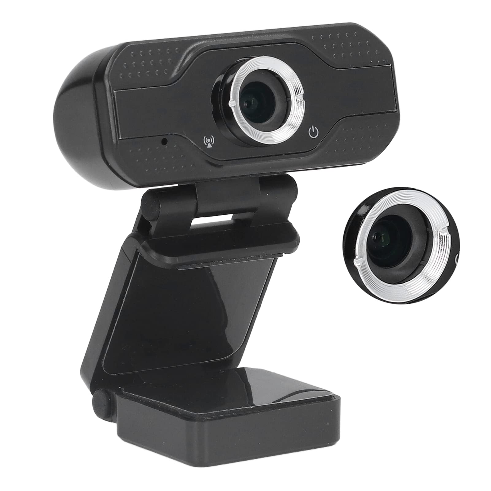 YWBL-WH 1080P HD Webcam for PC & Laptop - A1 Computer Camera with Built-in Microphone for Video Conferencing, Online Classes, Streaming & Gaming