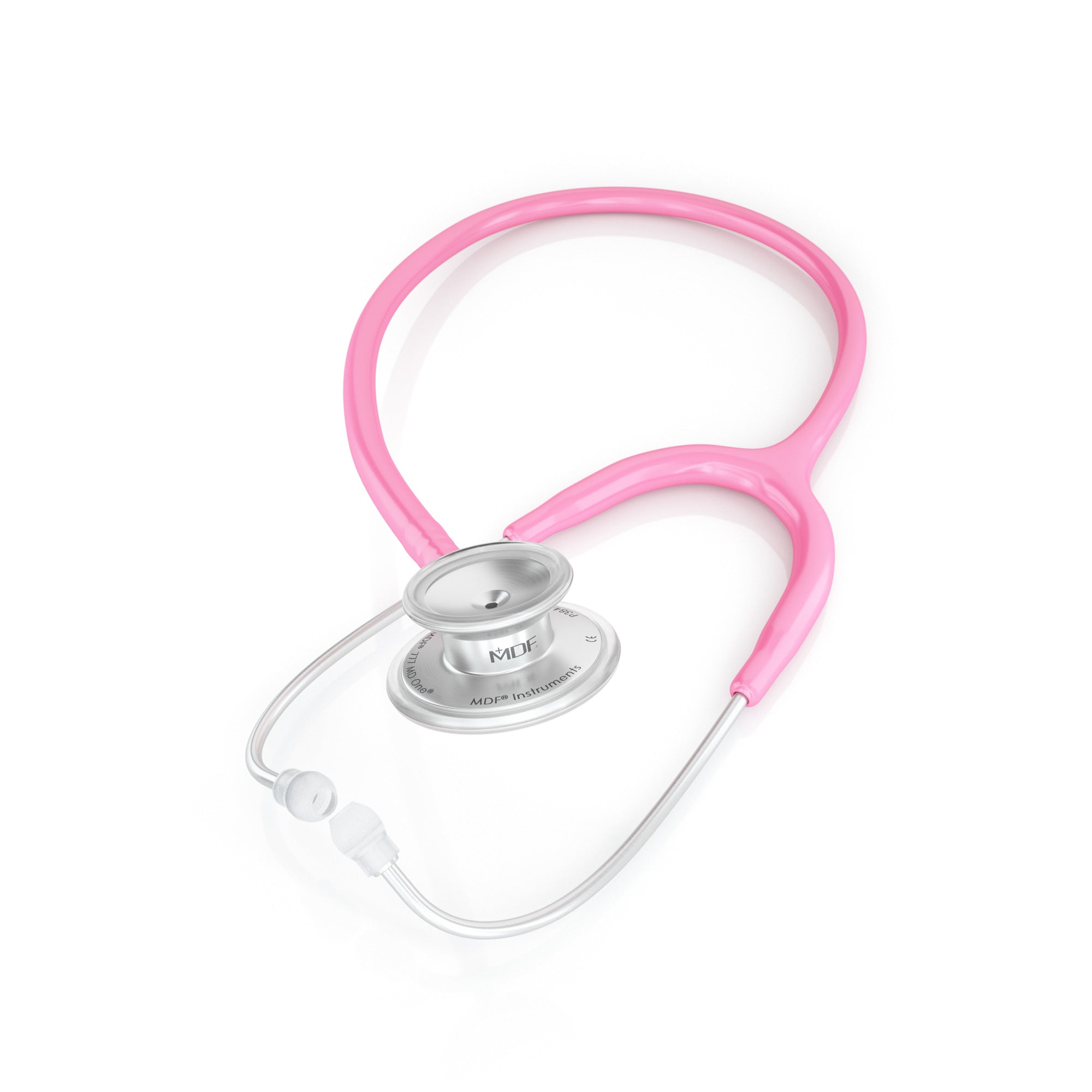 MD One® Adult Stethoscope - Professional Dual Head Stethoscope for Nurses & Doctors, Lightweight & High Acoustic Sensitivity, Pink - Perfect for Medical Exams, Clinics & Home Health Monitoring