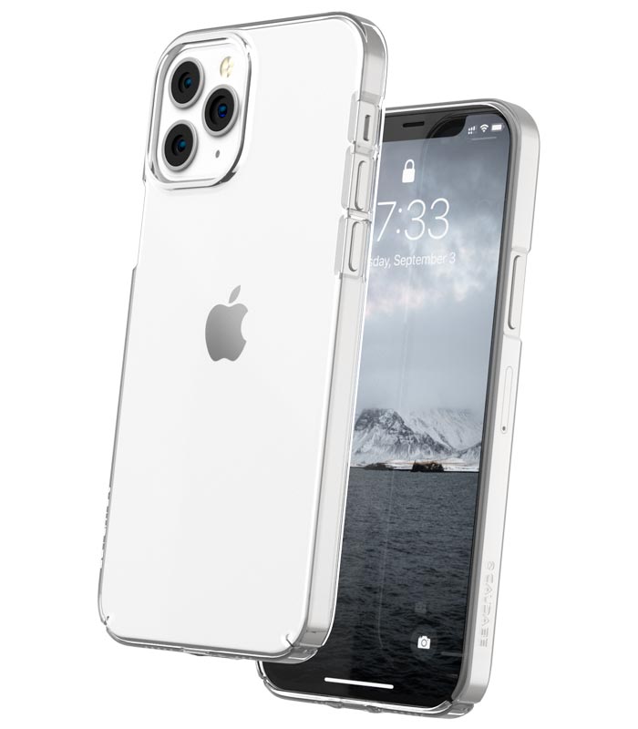 Lucid Clear iPhone 12 Pro Max Case - Ultra Thin Protective Cover with Scratch Resistance | Perfect for Everyday Use, Travel & Outdoor Activities