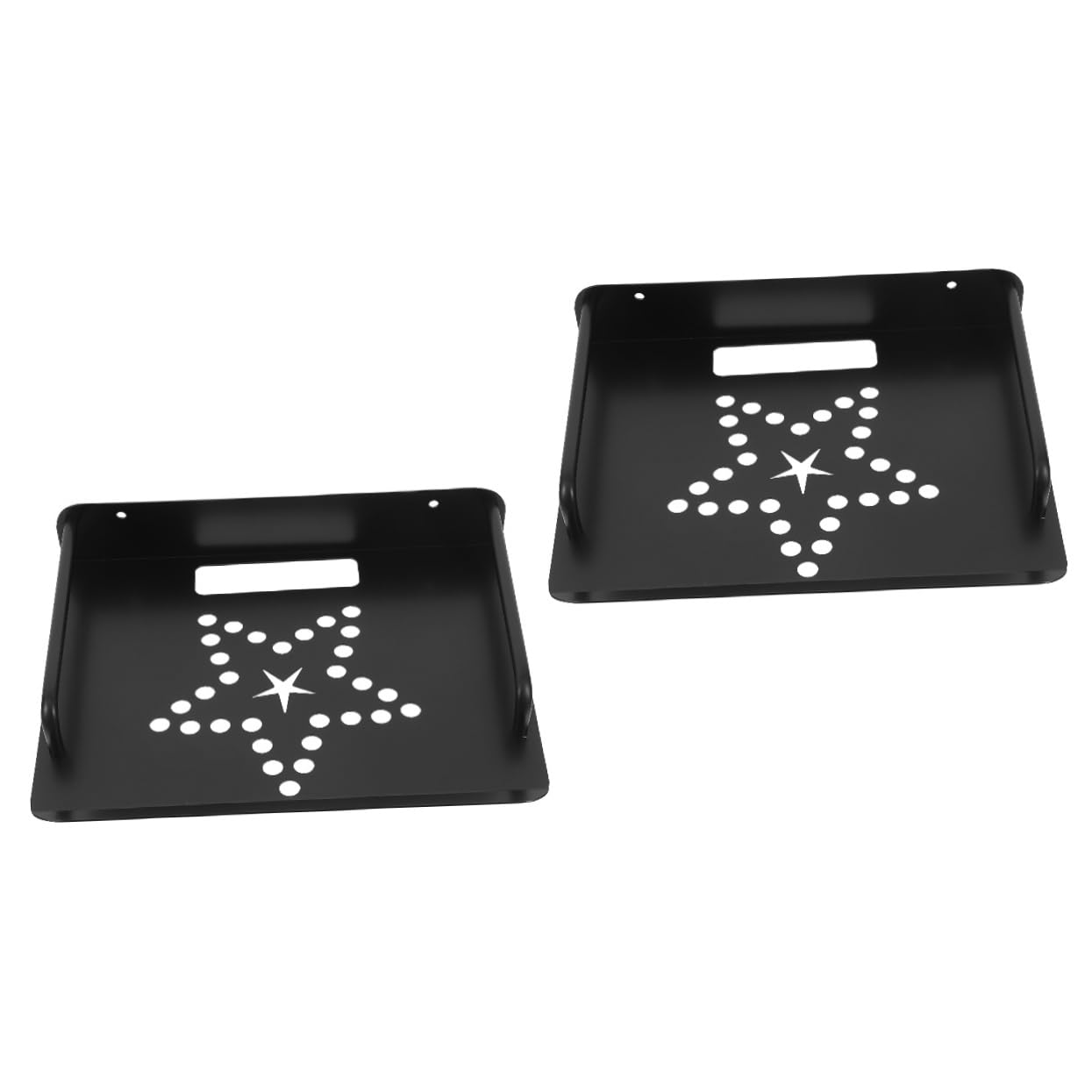 STOBOK 2-Pack Universal Projector Wall Mount Bracket - Heavy Duty Shelf for Projector, Router, Security Camera & Home Theater Equipment - Perfect for Living Room, Office & Home Theater Setup