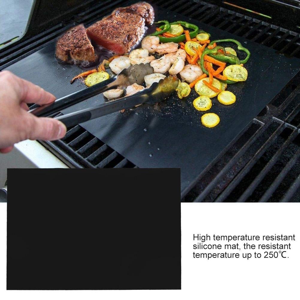 Heat Resistant Silicone Insulated Pad - Non-Slip Mat for Toaster Oven, Air Fryer, Coffee Maker & Microwave - Rectangle Kitchen Counter Protector for Hot Appliances & Countertop Safety