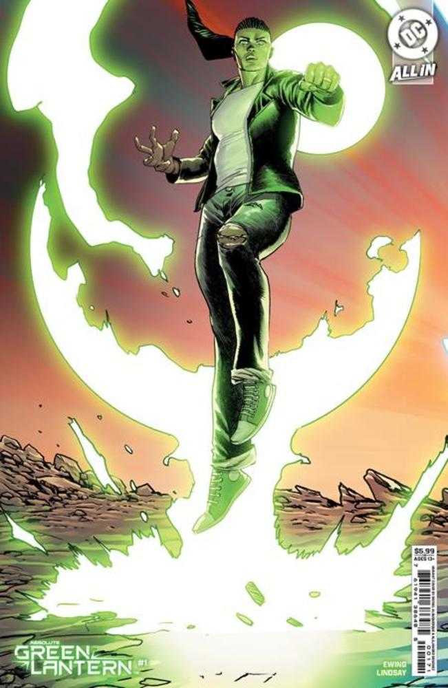Absolute Green Lantern #1 Cover D Rafael Albuquerque Connecting Variant - Premium Card Stock, Collectible Comic Book for Fans & Display