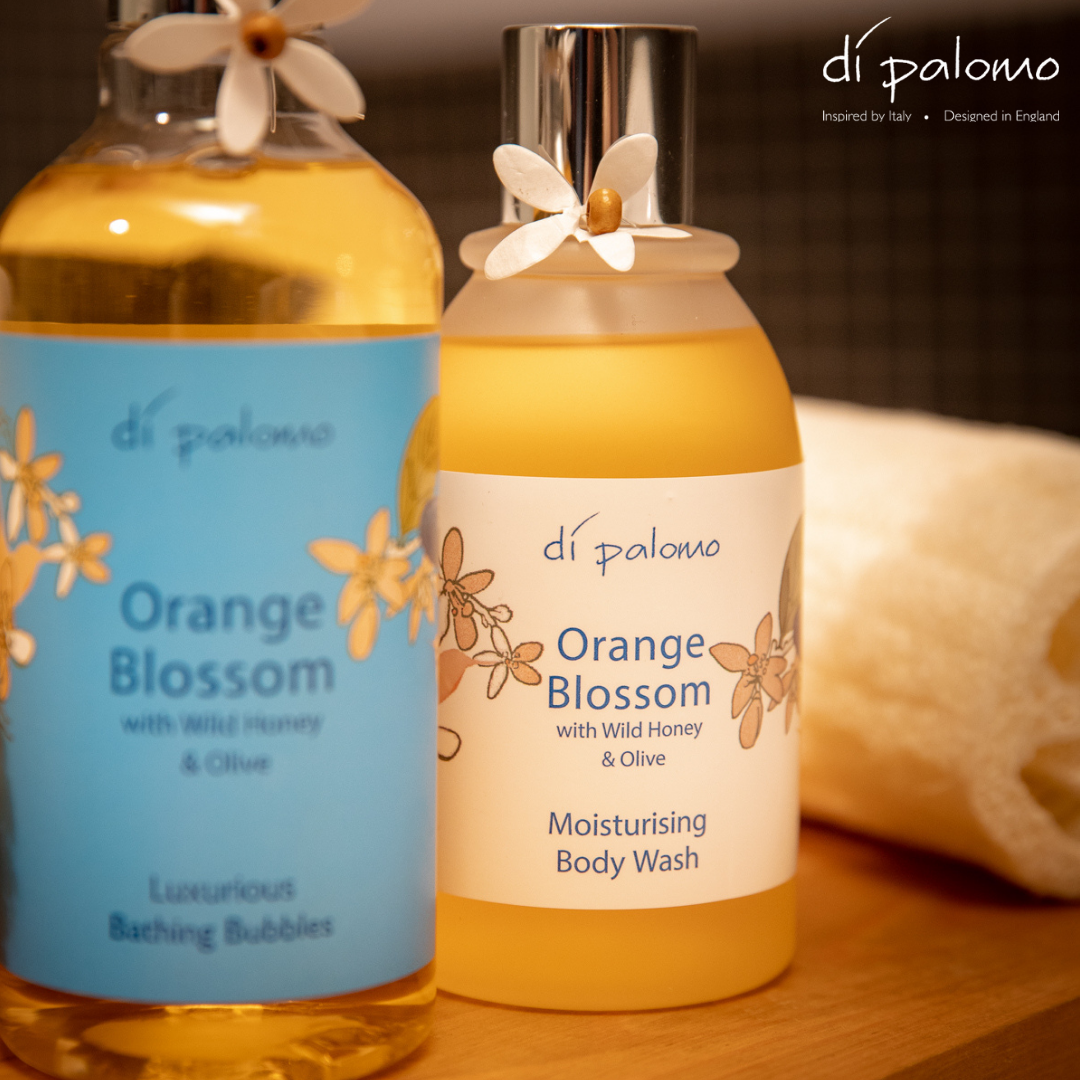 Di Palomo Orange Blossom Body Wash 240ml - Refreshing Citrus Scent for Daily Shower & Spa-Like Experience at Home