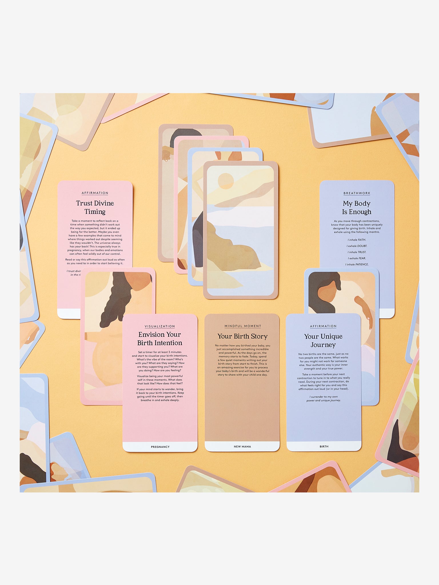 The Doula Deck - Essential Pregnancy & Birth Support Cards for Expecting Mothers | Perfect for Prenatal Education, Labor Coaching & Postpartum Care