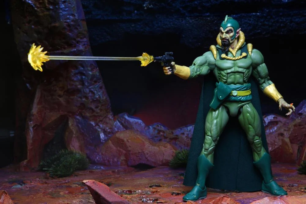 NECA Ming the Merciless King Action Figure - Original Superheroes Collection No.03 - Perfect for Comic Book Displays & Collector Showcases
