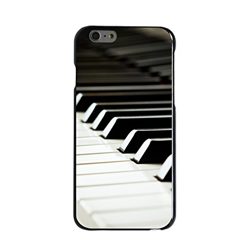 Piano Keys Keyboard On Black Case