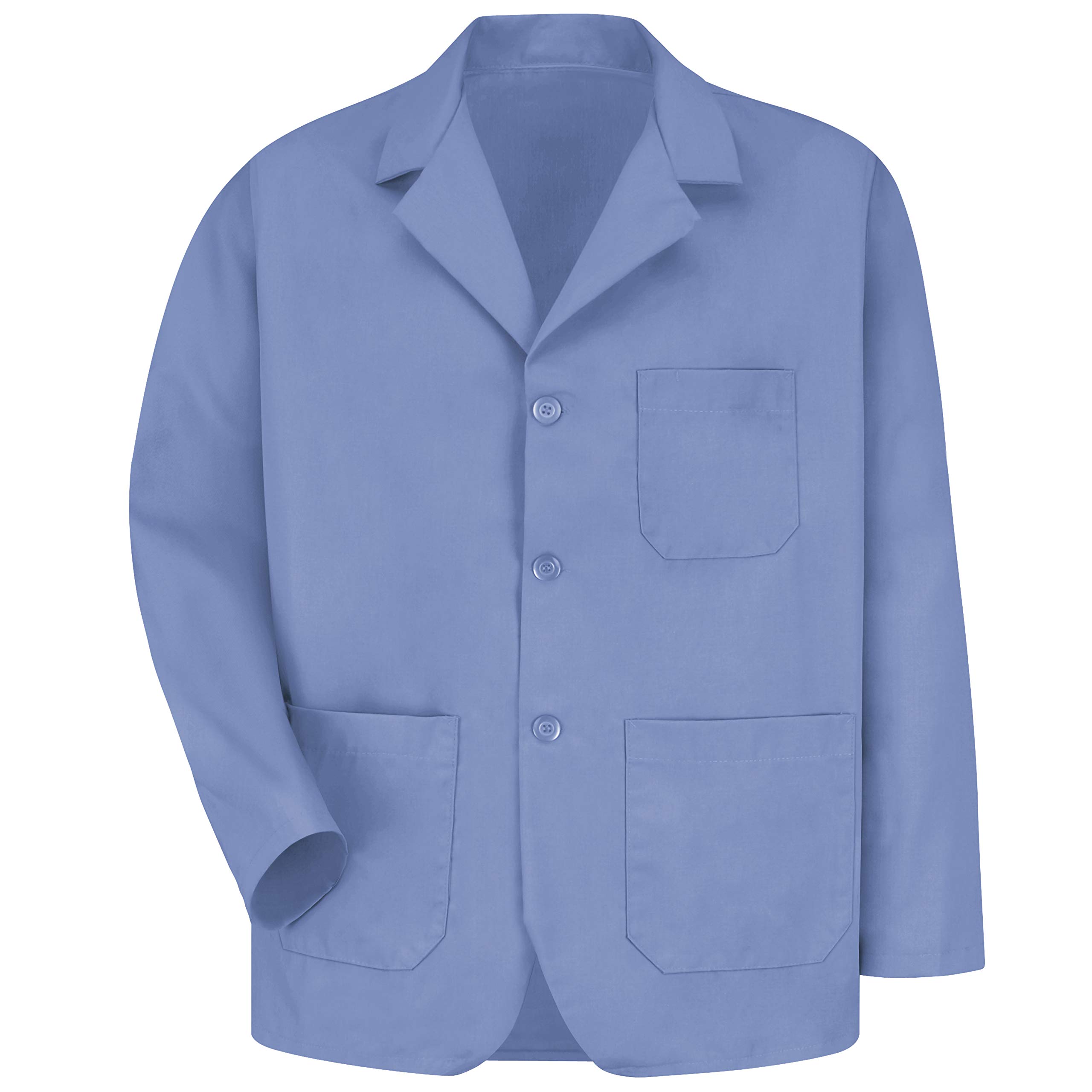 Red Kap Men's Professional Lapel Counter Coat - Durable Work Jacket for Baristas, Bartenders & Waiters - Ideal for Coffee Shops, Restaurants & Hospitality Industry