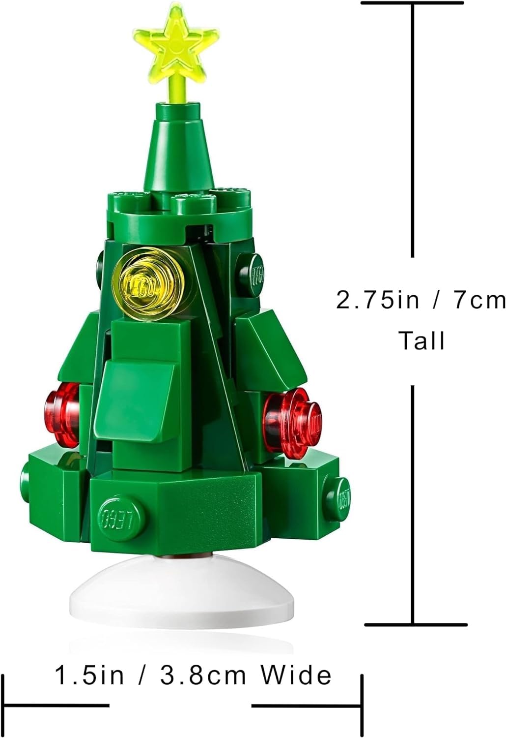 LEGO Holiday Mini Build Set - Living Room with Christmas Tree & Santa Claus Minifigure (Advent Calendar 60155) | Perfect for Christmas Decorations, Gift Giving & Holiday Family Fun