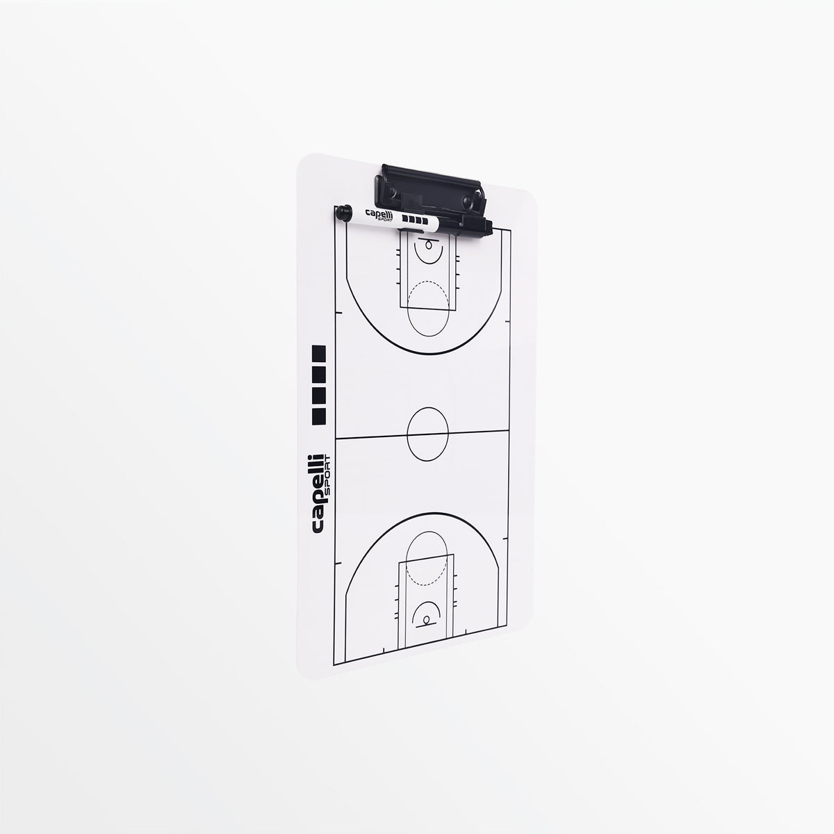 CS Basketball Dry Erase Clipboard - Portable Coaching Board for Basketball Plays & Strategies - Perfect for Coaches, Players & Training Sessions