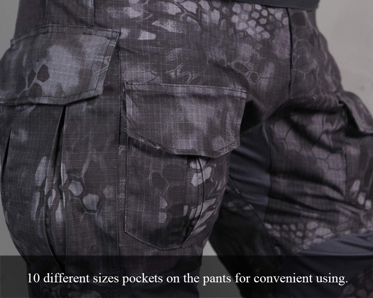 EMERSONGEAR Gen3 Paintball Pants with Reinforced Knee Pads - Tactical Combat Trousers for Airsoft, Army & Outdoor Activities | Perfect for Paintball Games, Military Training & Outdoor Adventures