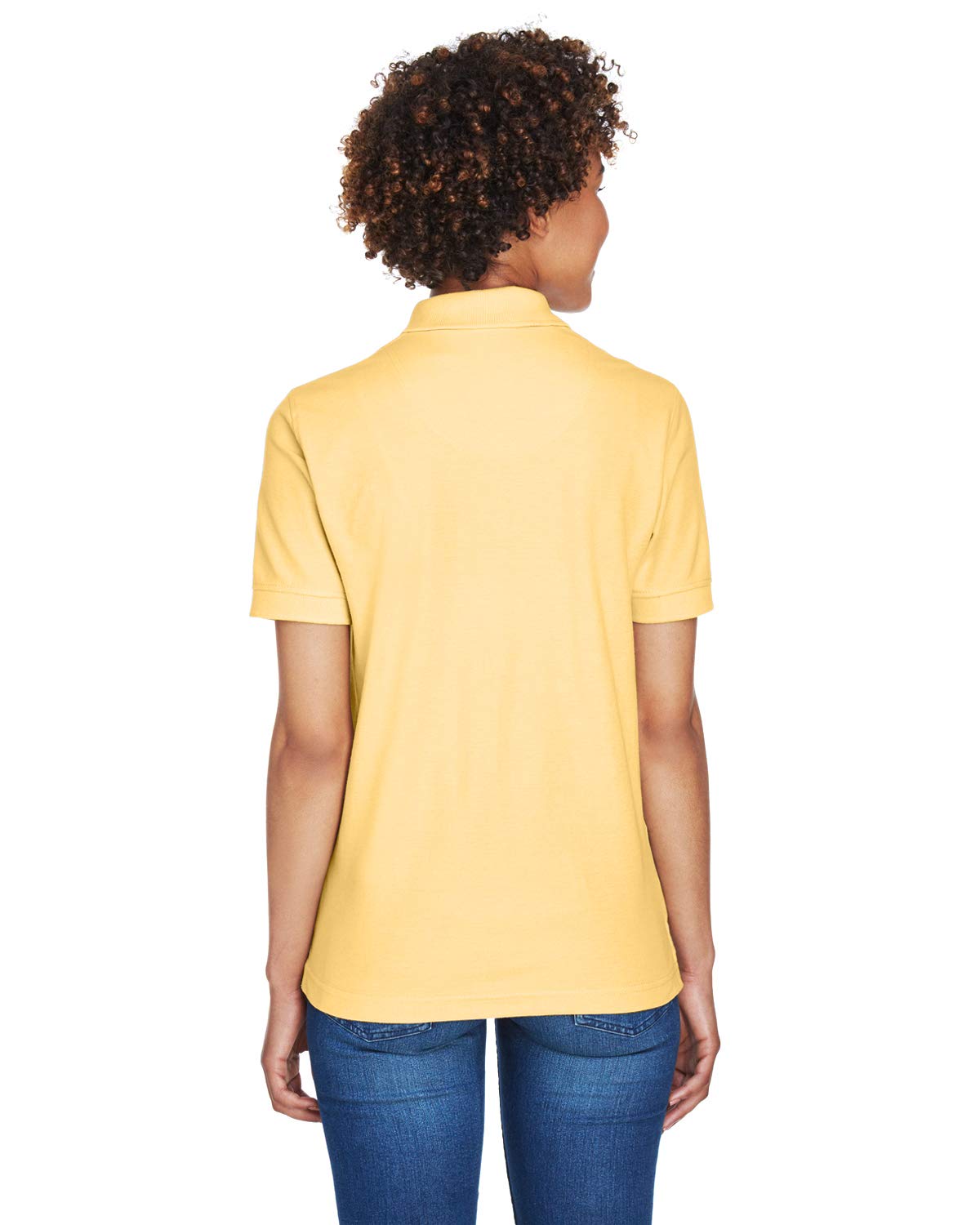 UltraClub 8541 Women's Whisper Pique Polo Shirt - Soft Breathable Cotton Blend for Golf, Tennis & Casual Wear