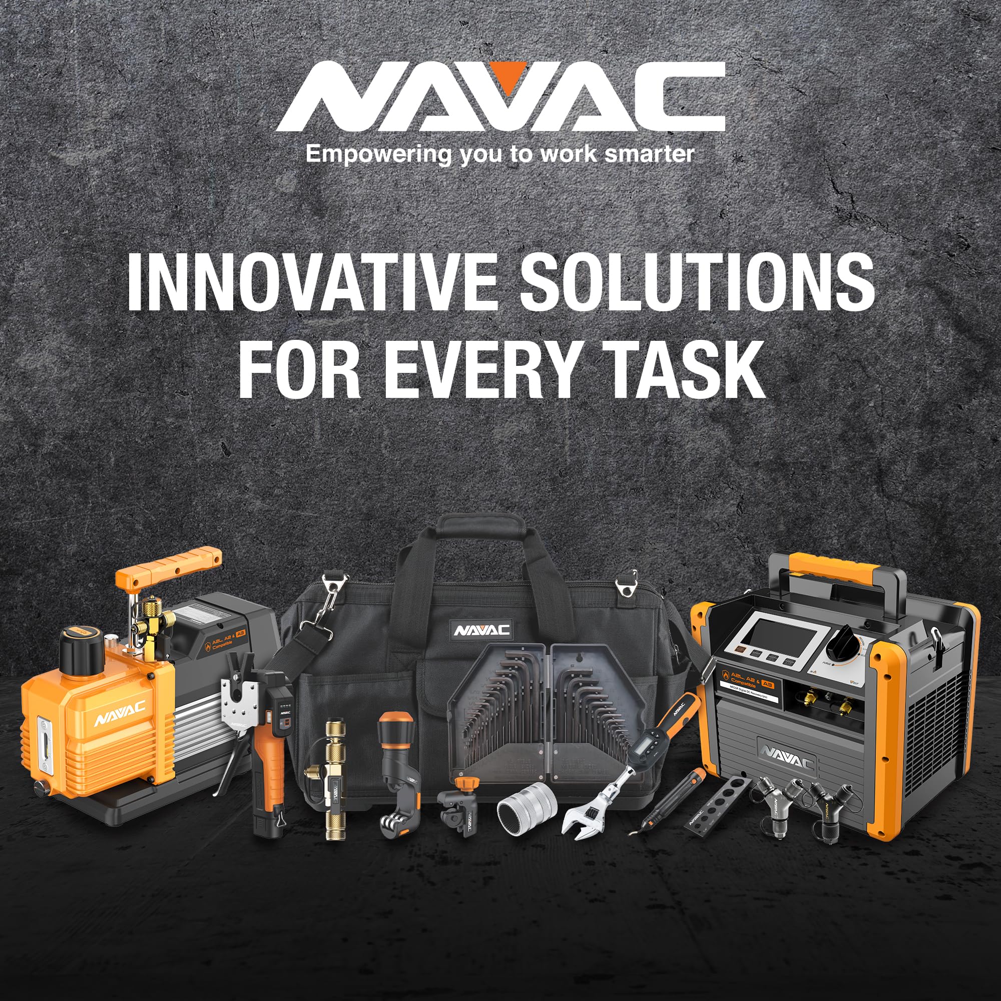 NAVAC NRP6Di Smart HVAC Vacuum Pump - 6 CFM Flow Rate for AC & Refrigeration Evacuation | Digital Smart Control Technology | 2-Year Warranty | Professional HVAC Tool for Repair & Maintenance
