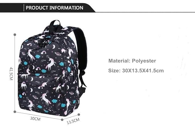 Stylish Waterproof Lightweight School & College Backpack for Girls & Women - Durable Office & Tuition Bag for Daily Use, Commuting & Travel