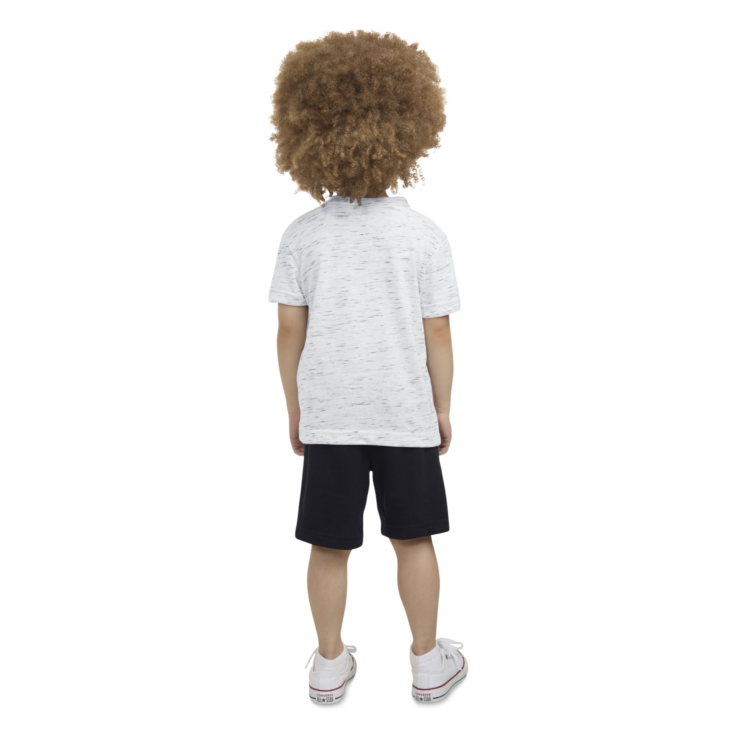 Hurley Baby Boys' Soft Basic 2-Piece T-Shirt and Shorts Outfit Set - Comfortable Cotton Playwear for Toddlers (1-3 Years) | Perfect for Playdates, Daycare & Summer Adventures