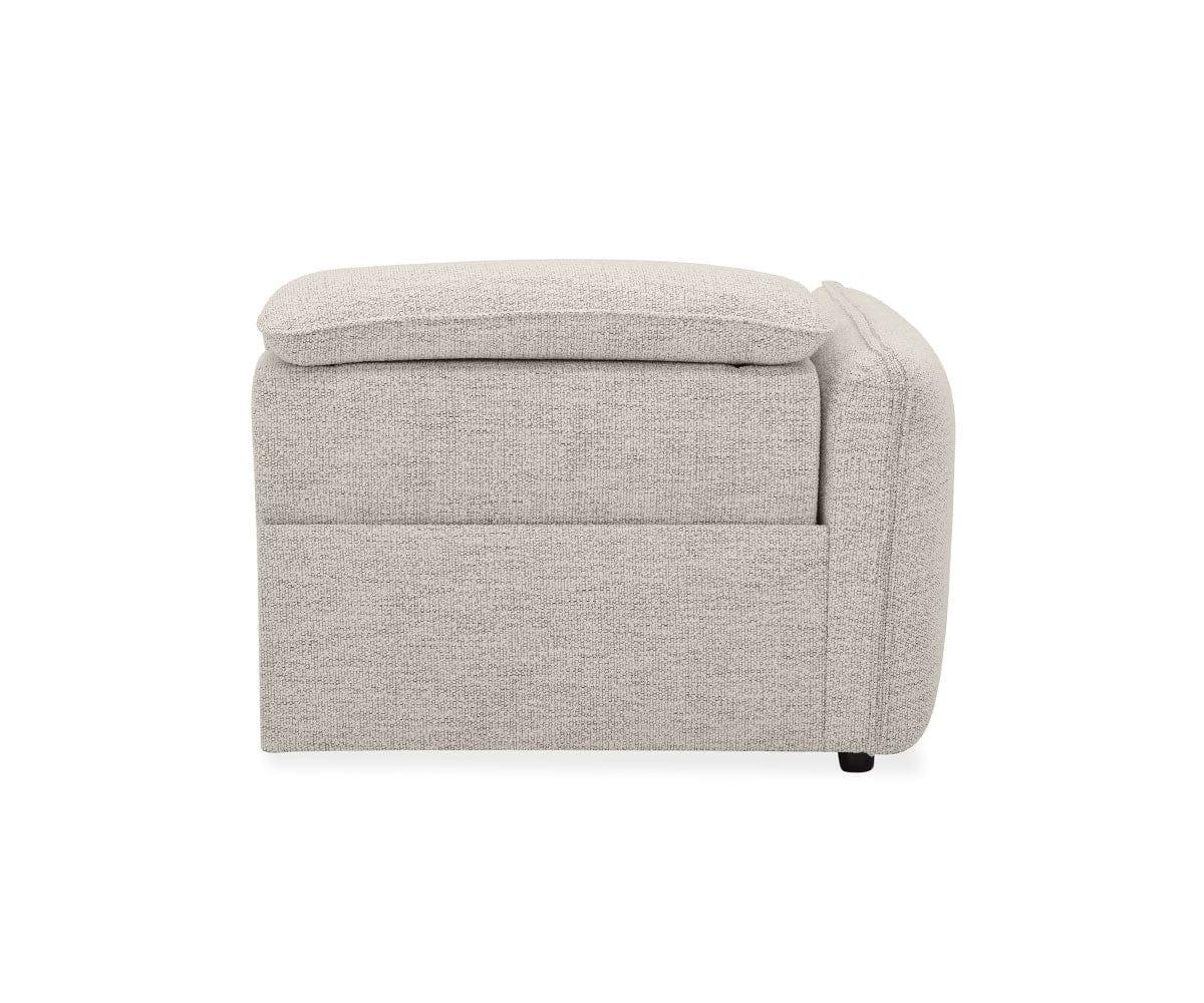 Ryden 5-Piece Modular Power Reclining Sectional Sofa Set with USB Chargers - Modern L-Shaped Living Room Furniture for Home Theater & Family Gatherings