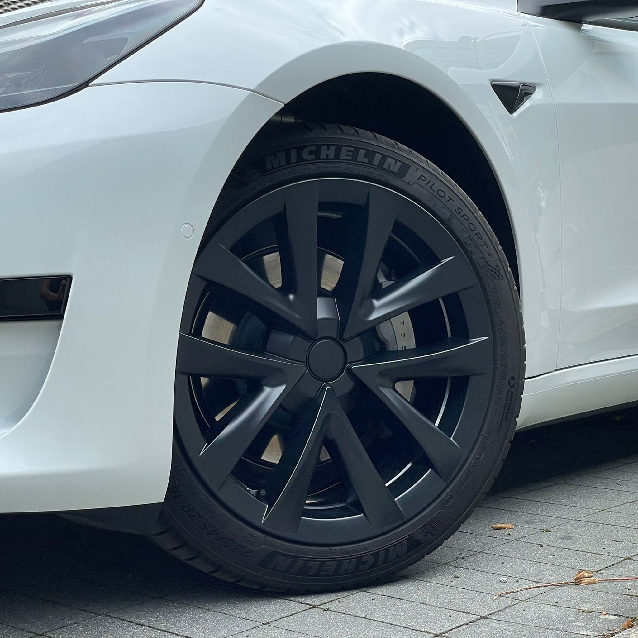 Arachnid Style Wheel Covers for Tesla Model 3 18