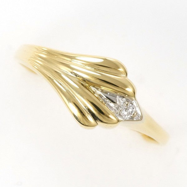 18K Yellow Gold Diamond Ring for Women - Elegant Solitaire Engagement & Wedding Band - Perfect for Proposals, Anniversaries, and Special Occasions