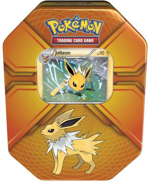 Triple Effect Tin [Jolteon] - Premium Collectible Pokemon Storage Box for Trading Cards, Coins & Jewelry | Perfect for Gamers, Collectors & Gift Giving