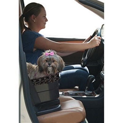 Premium Chocolate Brown Bucket Seat Booster for Kids - Safe & Comfortable Car Travel Accessory | Perfect for Road Trips, School Runs, and Family Outings