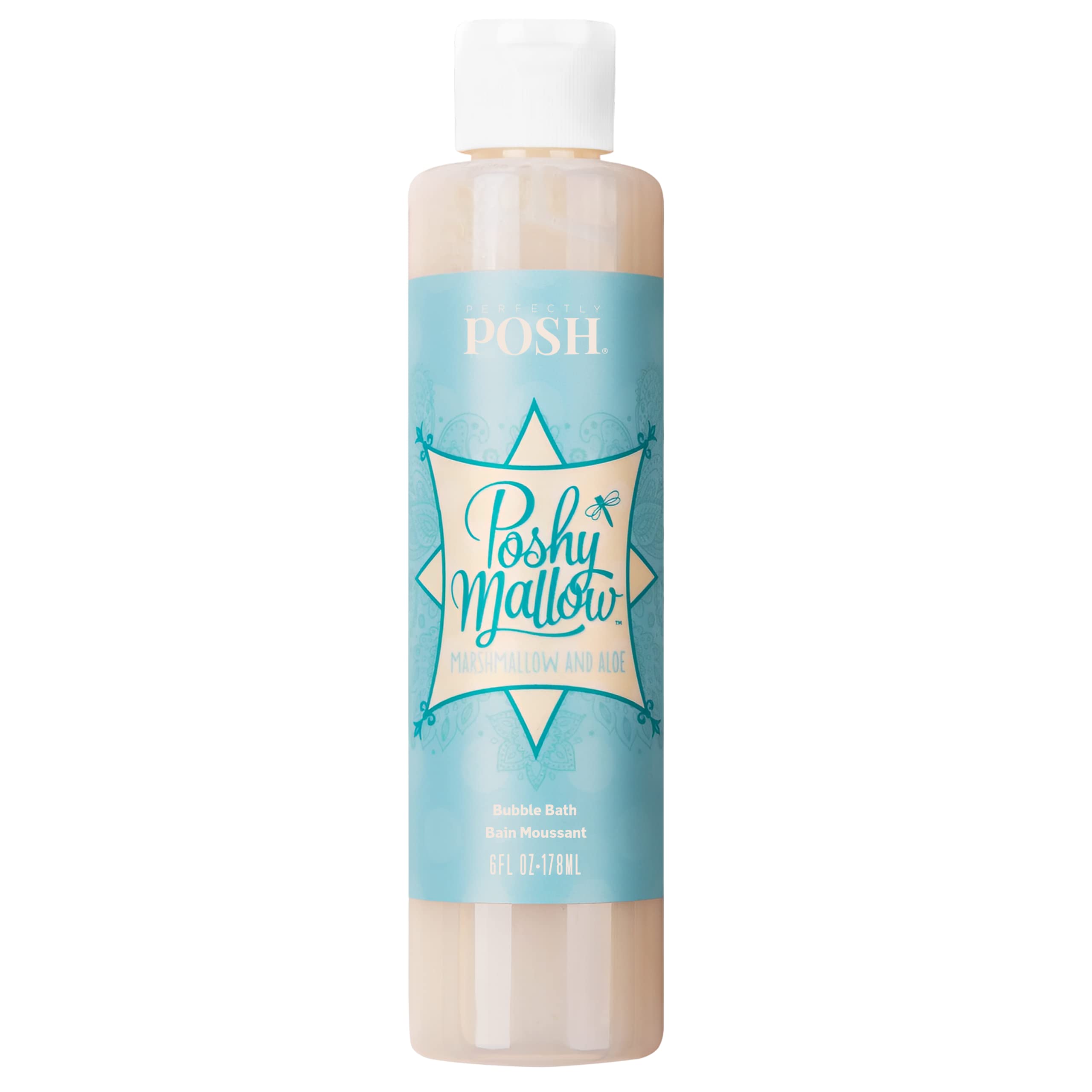 Poshymallow Bubble Bath by Perfectly Posh | Luxurious Foaming Bath for Relaxation & Self-Care | Perfect for Spa Nights, Stress Relief & Gift Giving