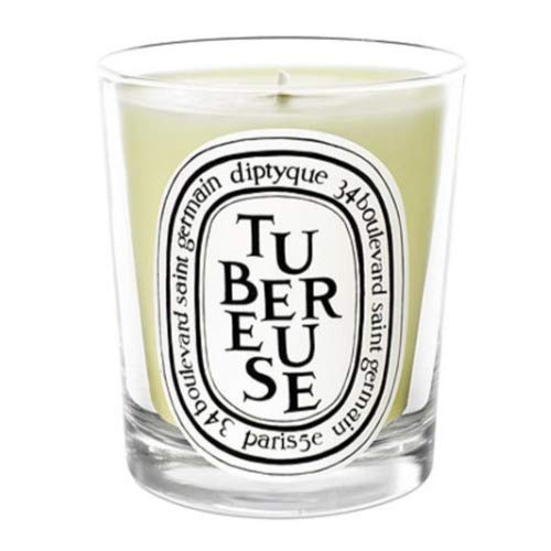 Diptyque Scented Candles Gift Set - Baies & Tubereuse (6.7 Oz Each) | Fruity Berry & Floral Tuberose Fragrance | Luxury Home Decor, Romantic Dinner, Spa Relaxation, Wedding Gift