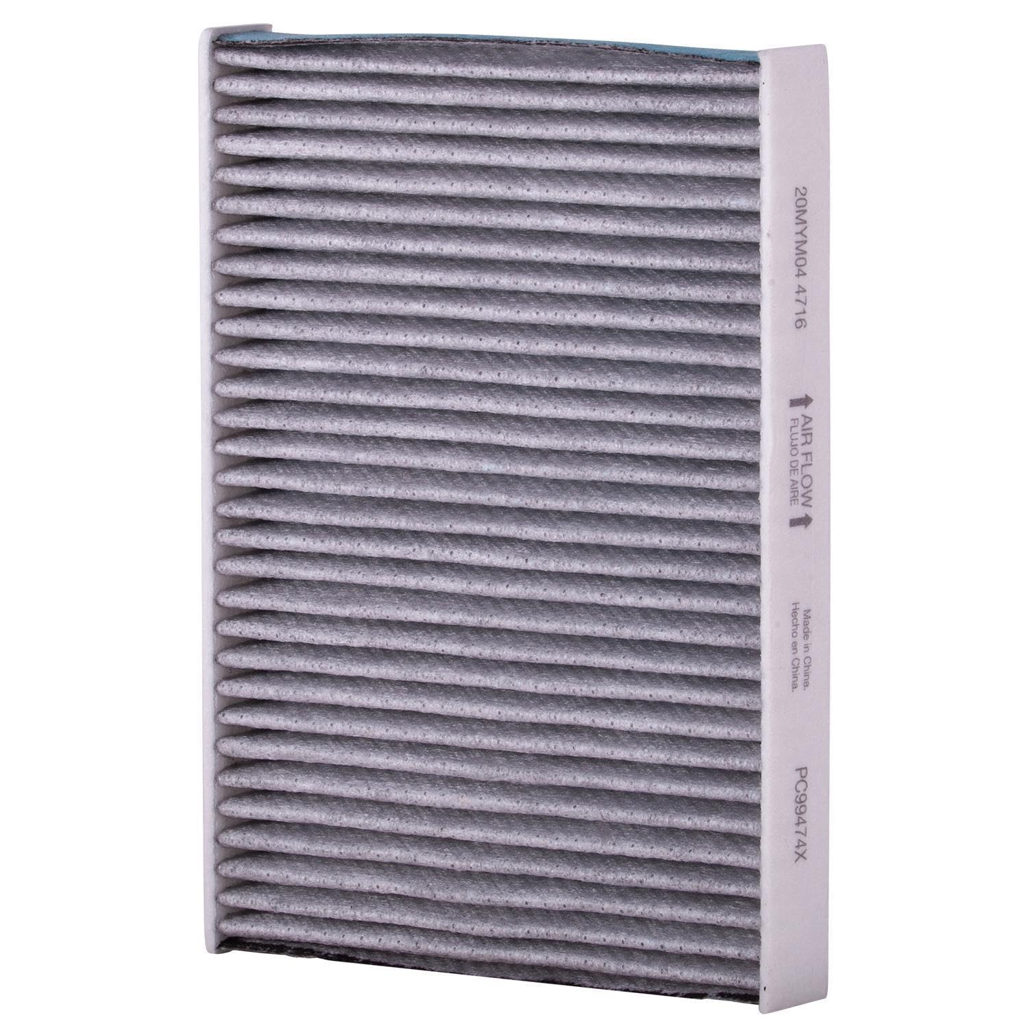 Pureflow PC99474X Premium Cabin Air Filter - Compatible with 2022-2025 Toyota Tundra, 2024-2025 Tacoma, 2023-2025 Sequoia, 2024-2025 Land Cruiser, 2018-2025 Lexus LS500 | Improves Air Quality & Reduces Allergens for Cleaner Cabin Environment
