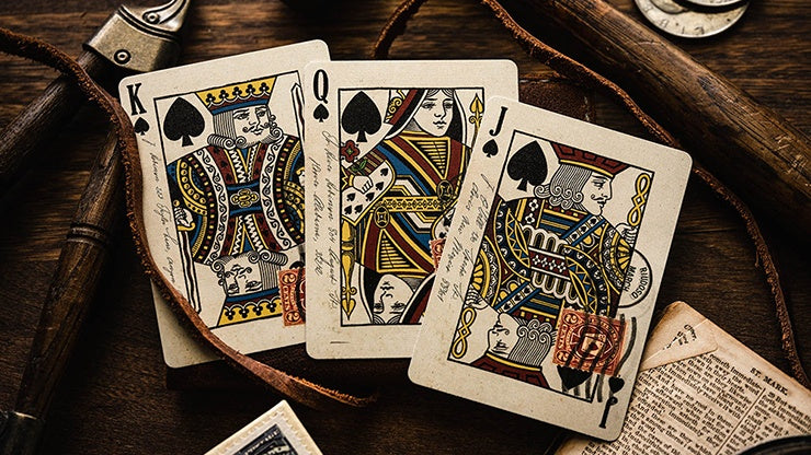 Kings Wild Postage Paid Playing Cards - Premium Collectible Deck for Card Games, Magic Tricks & Poker Night Entertainment