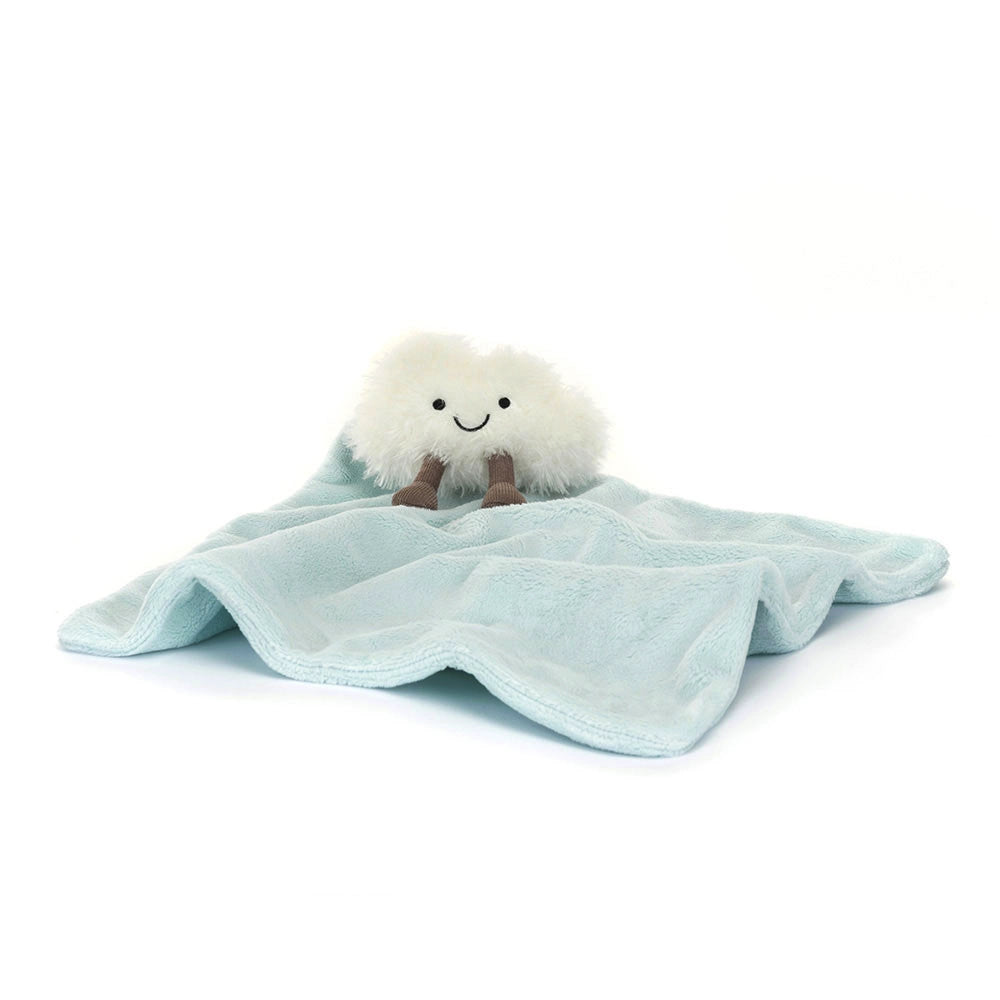 Jellycat Amuseables Cloud Soother Plush Toy - Soft & Cuddly Sensory Stuffed Animal for Babies & Toddlers - Perfect for Nursery, Playtime, and Comforting