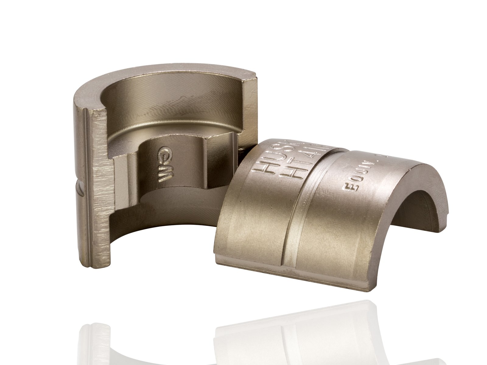 NSI CD9 U-Type Compression Die for 12-Ton Hydraulic Compression Tool - 296 EX Die (Tan) | Compatible with Electrical Cable Terminations & Utility Line Installations