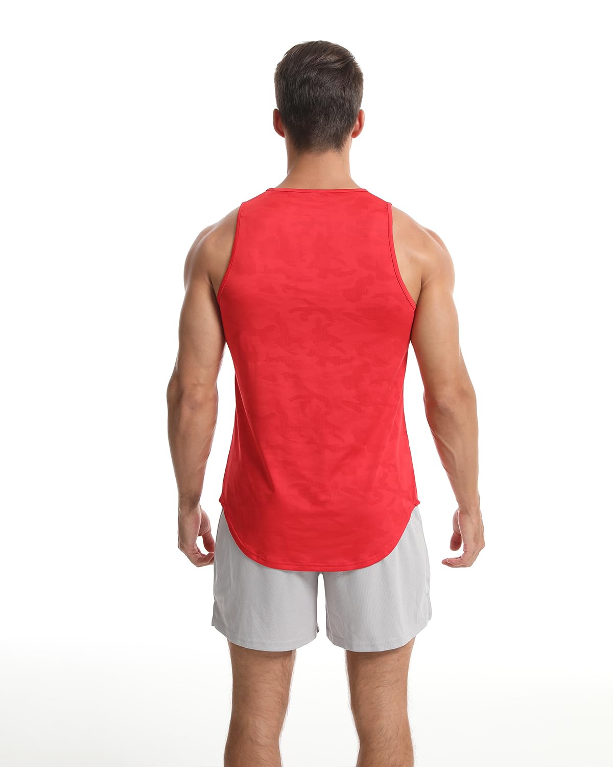 Men's Quick-Dry Workout Tank Top - Muscle Fitness Bodybuilding Running Sleeveless Shirt for Gym, Training & Outdoor Sports