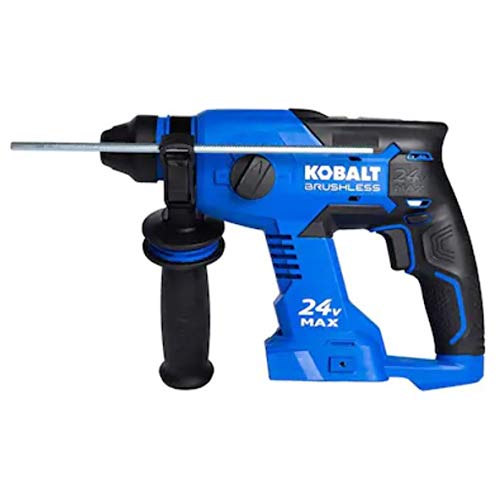 Kobalt 24V 7/8-inch SDS-Plus Cordless Rotary Hammer Drill (Tool Only) - Perfect for Concrete Drilling, Demolition & Masonry Work