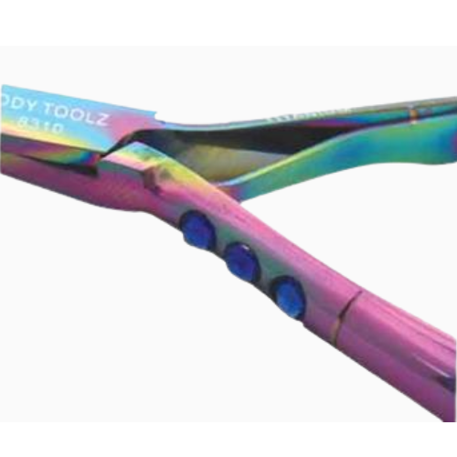 Body Toolz Glam Rock Titanium Nipper 1/4 Jaw (8310) - Professional Grade Nail & Cuticle Clippers for Salon, Manicure, Pedicure & Home Grooming