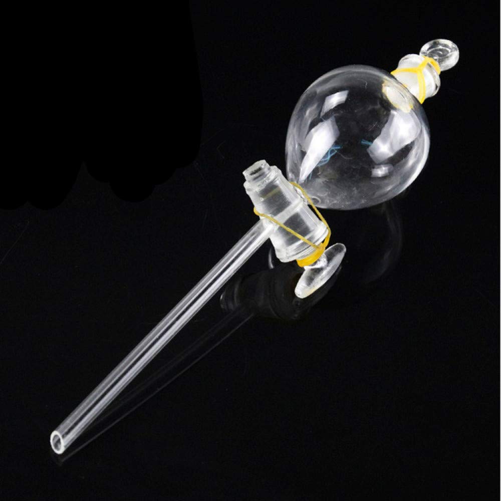 Juler 5-Piece STEM Educational Science Kit - 60ml Transparent Separating Funnels with Piston for Liquid Experiments | Perfect for Kids' Science Projects, Classroom Labs & Chemistry Demonstrations