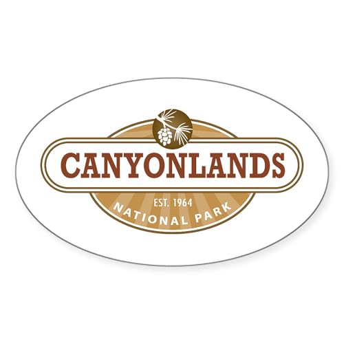 White - Canyonlands National Park Sticker