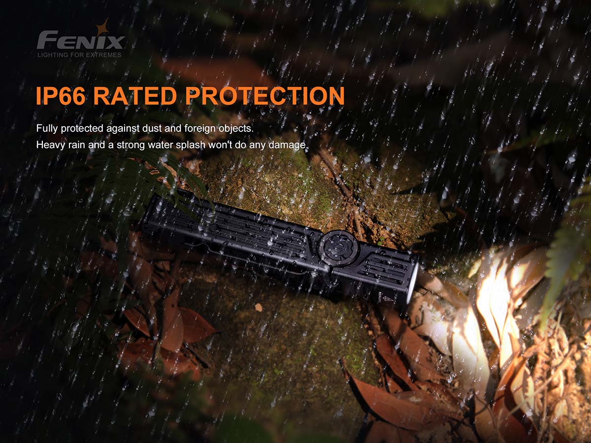 Fenix WT25R Rechargeable Adjustable Headlamp - Bright LED Headlight for Camping, Hiking, Running & Outdoor Adventures