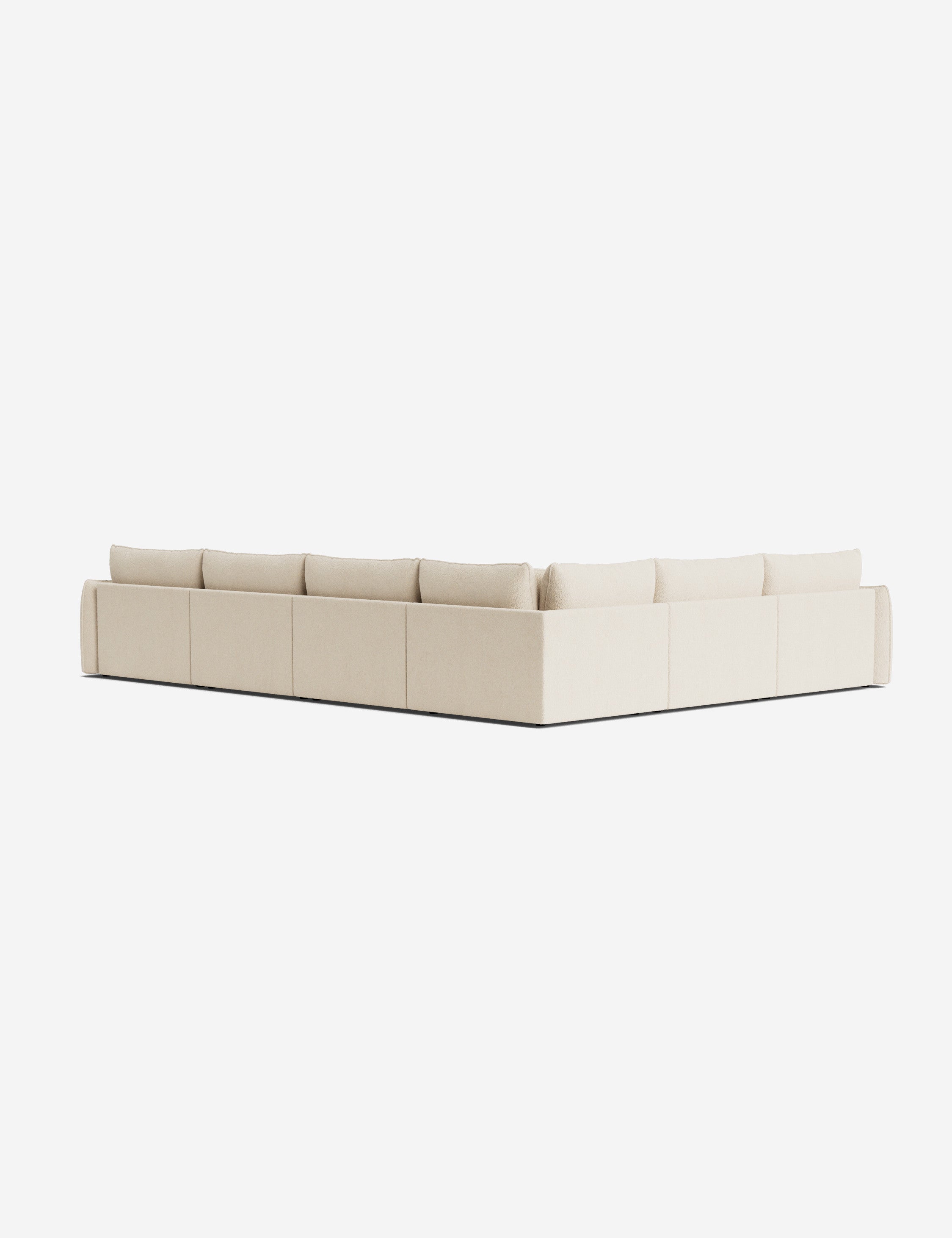 Balmer Modular Corner Sectional Sofa - Modern L-Shaped Couch with Reversible Chaise, Soft Fabric Upholstery for Living Room, Family Room & Home Theater Comfortable Seating