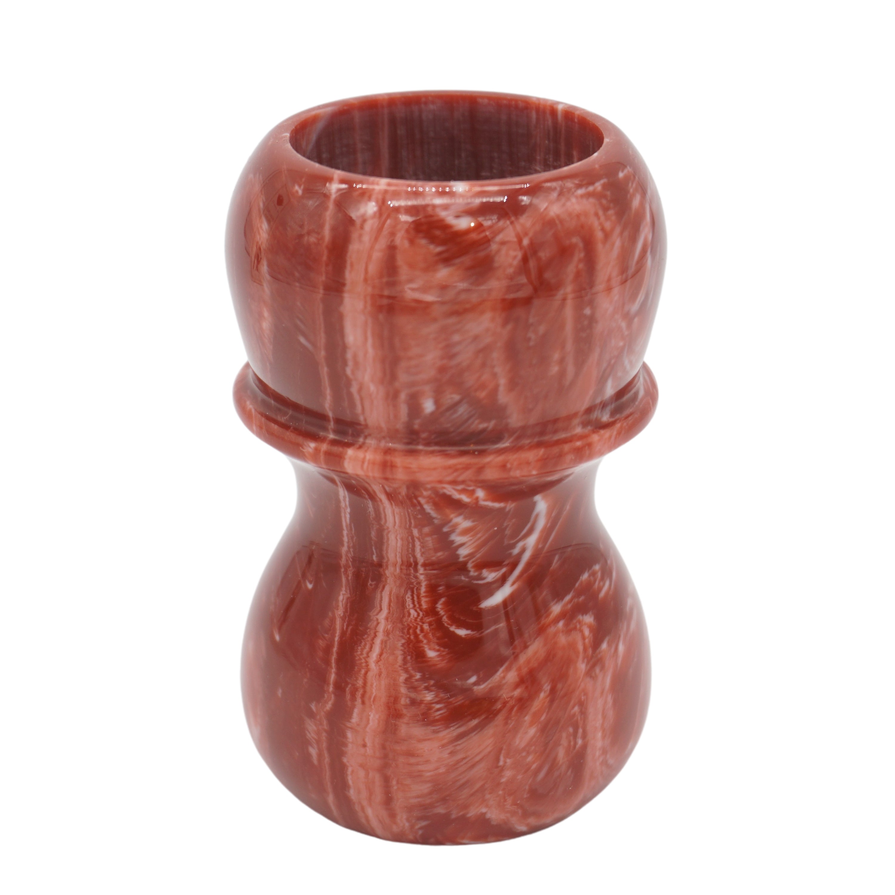 Premium Strawberry Cream Handmade Shaving Brush Handle - Fits 24mm & 26mm Knots - Perfect for Wet Shaving & Grooming Gifts
